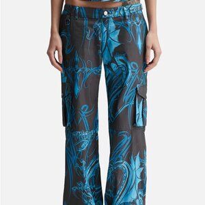 Miaou Blue Tattoo Pants